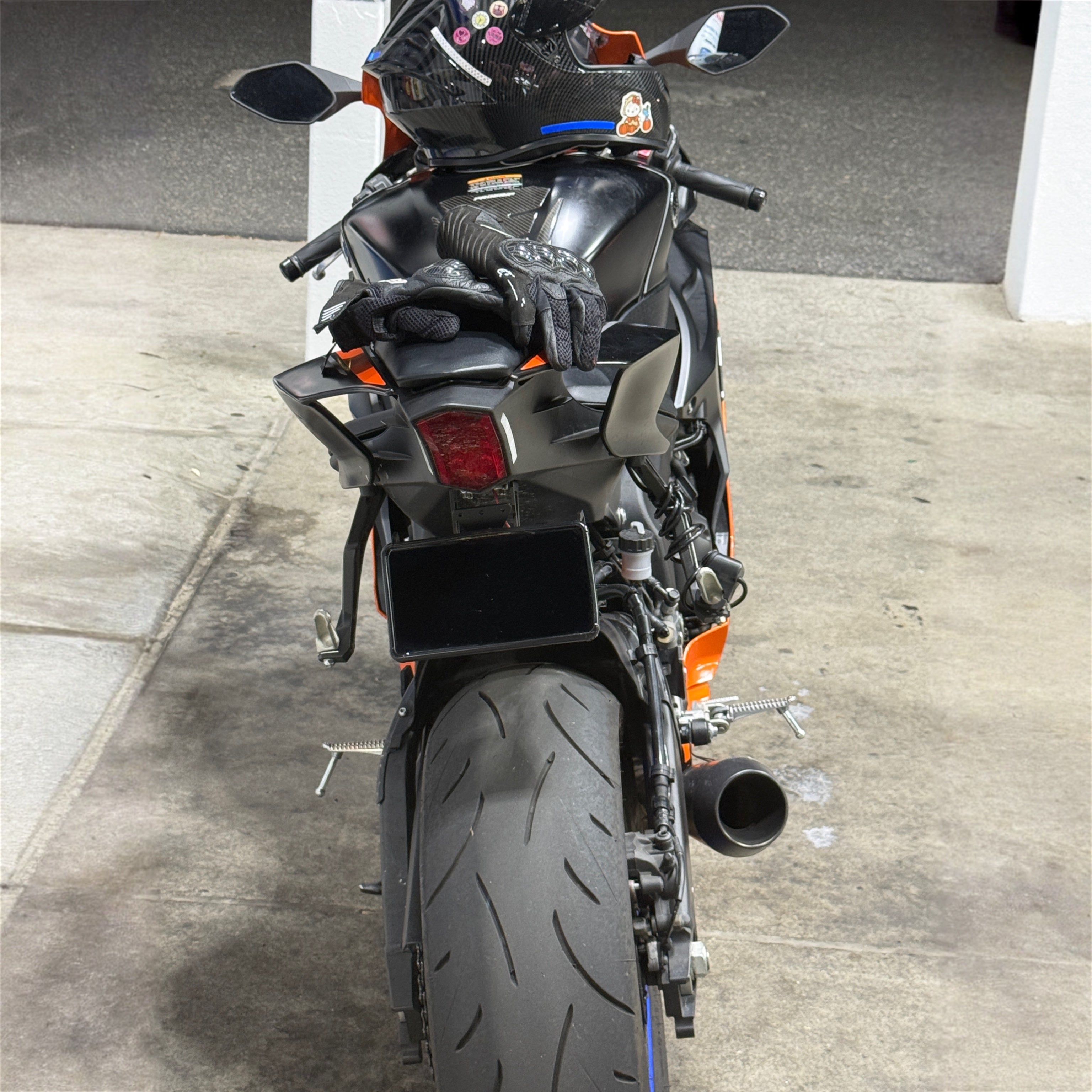 Veloxclubs Vanish Plate Cover - Australia Motorcycle (18x10cm)