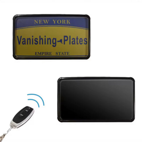 byunknxwn Vanish Plate Cover for NORTH AMERICA MOTORCYCLES