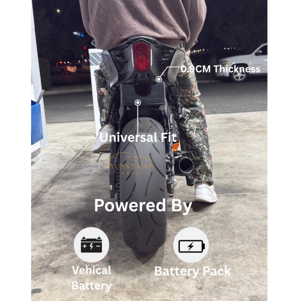 Veloxclubs Vanish Plate Cover - Australia Motorcycle (18x10cm)